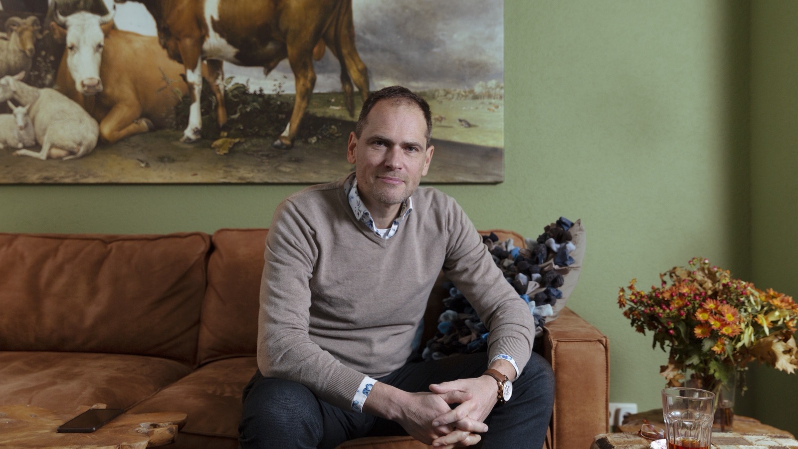 Bernard de Groot, directeur-uitgever van FRISSE BRONNEN