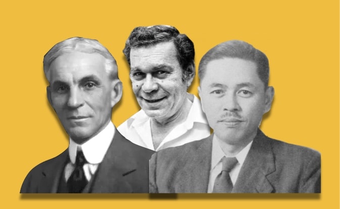 Standing on the shoulders of giants Ford Ohno Gildratt geel