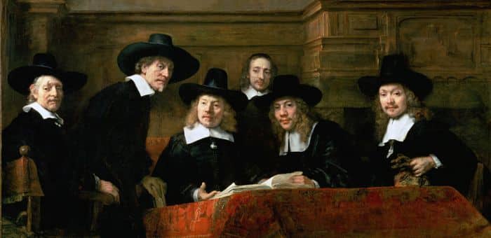 Rembrandt - De Staalmeesters